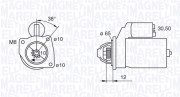 063280060010 Startér MAGNETI MARELLI