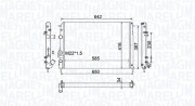 350213159400 MAGNETI MARELLI chladič motora 350213159400 MAGNETI MARELLI