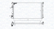 350213185100 Chladič, chlazení motoru MAGNETI MARELLI