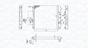 350213193100 Chladič, chlazení motoru MAGNETI MARELLI