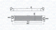 351319204230 Chladič turba MAGNETI MARELLI