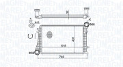 351319204240 Chladič turba MAGNETI MARELLI