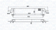 351319204390 Chladič turba MAGNETI MARELLI