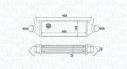 351319204960 Chladič turba MAGNETI MARELLI