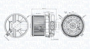 069412272010 vnitřní ventilátor MAGNETI MARELLI