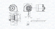 069412325010 vnitřní ventilátor MAGNETI MARELLI