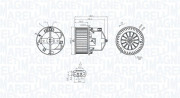 069412360010 vnitřní ventilátor MAGNETI MARELLI