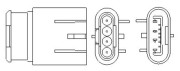 466016355154 Lambda sonda MAGNETI MARELLI