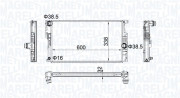 350213202200 MAGNETI MARELLI chladič motora 350213202200 MAGNETI MARELLI