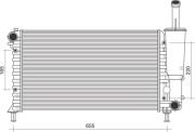350213892000 Chladič, chlazení motoru MAGNETI MARELLI