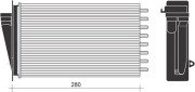 350218267000 MAGNETI MARELLI výmenník tepla vnútorného kúrenia 350218267000 MAGNETI MARELLI