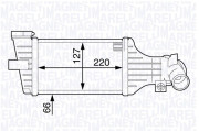 351319201930 Chladič turba MAGNETI MARELLI