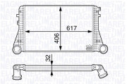 351319201960 Chladič turba MAGNETI MARELLI