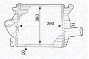 351319201980 Chladič turba MAGNETI MARELLI