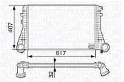 351319202020 Chladič turba MAGNETI MARELLI