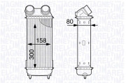 351319202070 Chladič turba MAGNETI MARELLI