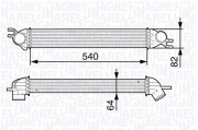 351319202090 Chladič turba MAGNETI MARELLI