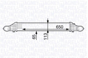 351319202140 Chladič turba MAGNETI MARELLI