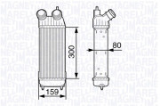 351319202310 Chladič turba MAGNETI MARELLI