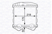 351319202340 Chladič turba MAGNETI MARELLI