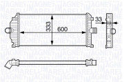 351319202350 Chladič turba MAGNETI MARELLI