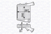 351319202400 Chladič turba MAGNETI MARELLI