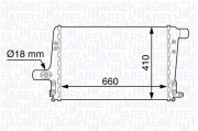 351319202430 Chladič turba MAGNETI MARELLI