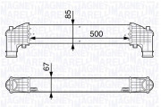 351319202440 Chladič turba MAGNETI MARELLI