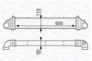 351319202600 Chladič turba MAGNETI MARELLI
