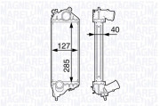 351319202610 Chladič turba MAGNETI MARELLI