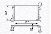 351319202670 Chladič turba MAGNETI MARELLI