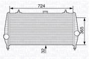 351319202700 Chladič turba MAGNETI MARELLI