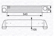 351319202720 Chladič turba MAGNETI MARELLI