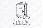 351319202750 Chladič turba MAGNETI MARELLI