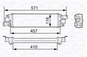 351319202810 Chladič turba MAGNETI MARELLI