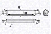 351319202960 Chladič turba MAGNETI MARELLI