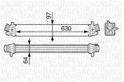 351319202980 Chladič turba MAGNETI MARELLI