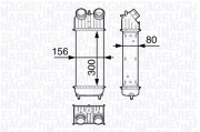 351319203000 Chladič turba MAGNETI MARELLI