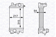 351319203030 Chladič turba MAGNETI MARELLI