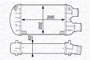 351319203310 Chladič turba MAGNETI MARELLI