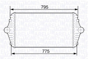 351319203430 Chladič turba MAGNETI MARELLI