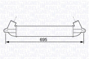 351319203440 Chladič turba MAGNETI MARELLI