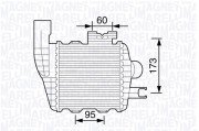 351319203470 Chladič turba MAGNETI MARELLI