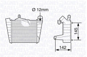 351319203620 Chladič turba MAGNETI MARELLI