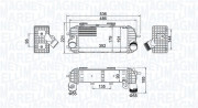 351319205760 Chladič turba MAGNETI MARELLI