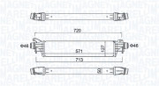 351319205880 Chladič turba MAGNETI MARELLI