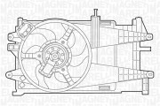 069422038010 Větrák, chlazení motoru MAGNETI MARELLI