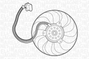 069422261010 MAGNETI MARELLI ventilátor chladenia motora 069422261010 MAGNETI MARELLI