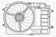 069422279010 MAGNETI MARELLI ventilátor chladenia motora 069422279010 MAGNETI MARELLI