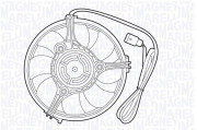 069422467010 Větrák, chlazení motoru MAGNETI MARELLI